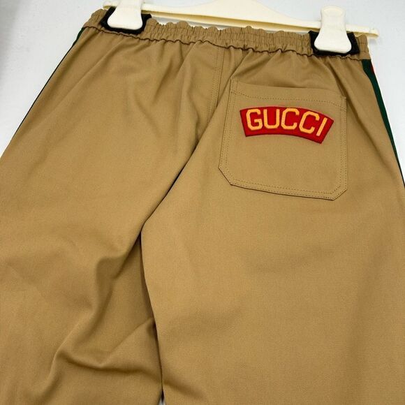 Boys, Gucci, web stripe track pants size 8, made in Italy - Picture 4 of 7